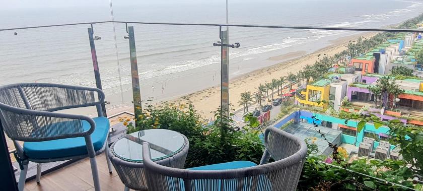 Căn hộ 1 Phòng ngủ có Ban công và Nhìn ra Biển