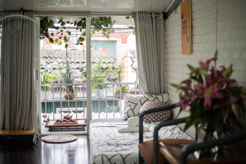 Phòng 4 Người Có Phòng Tắm Chung