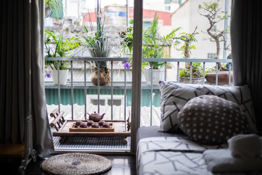 Phòng 4 Người Có Phòng Tắm Chung