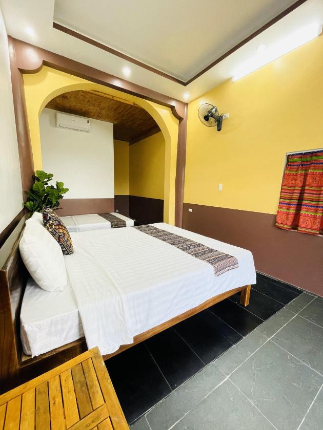 Phòng cho 3 người có Ban Công