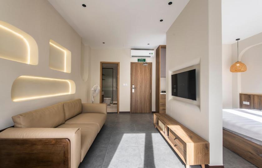 Phòng Có Giường Cỡ King Với Ban Công