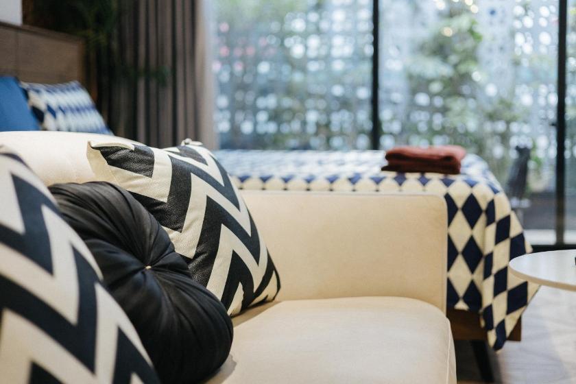 Phòng Có Giường Cỡ Queen Với Ban Công