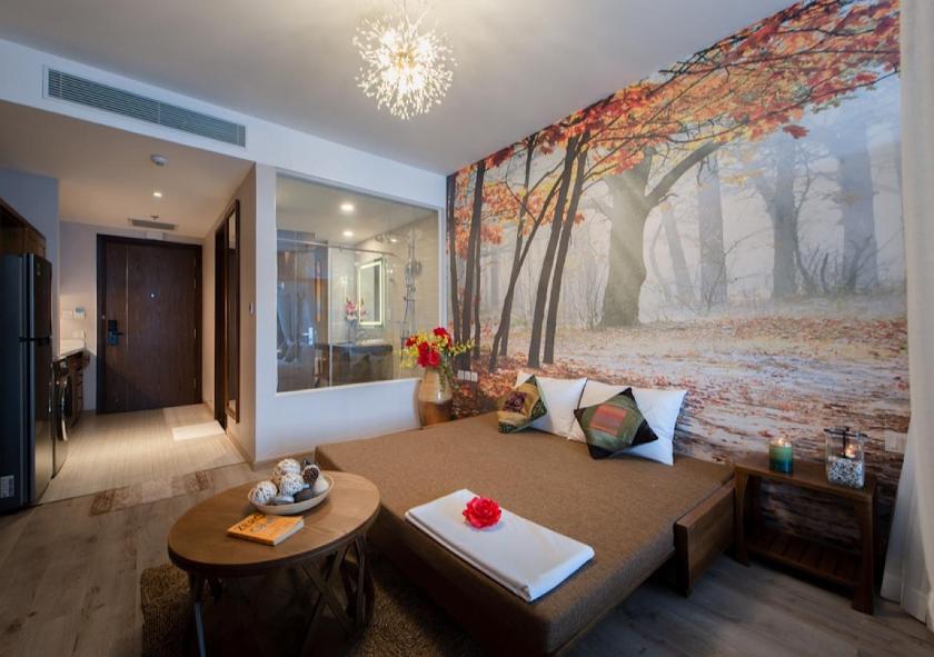 Phòng Deluxe Giường Đôi Kèm Giường Phụ