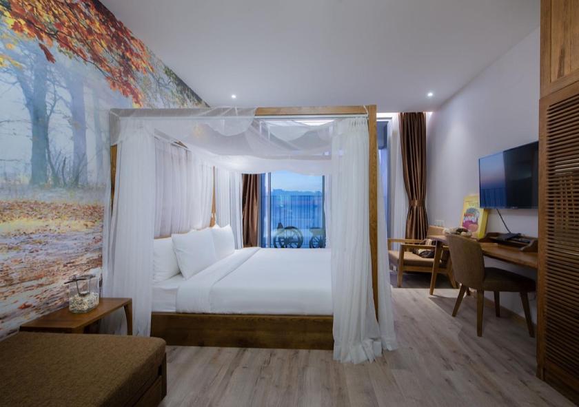 Phòng Deluxe Giường Đôi Kèm Giường Phụ