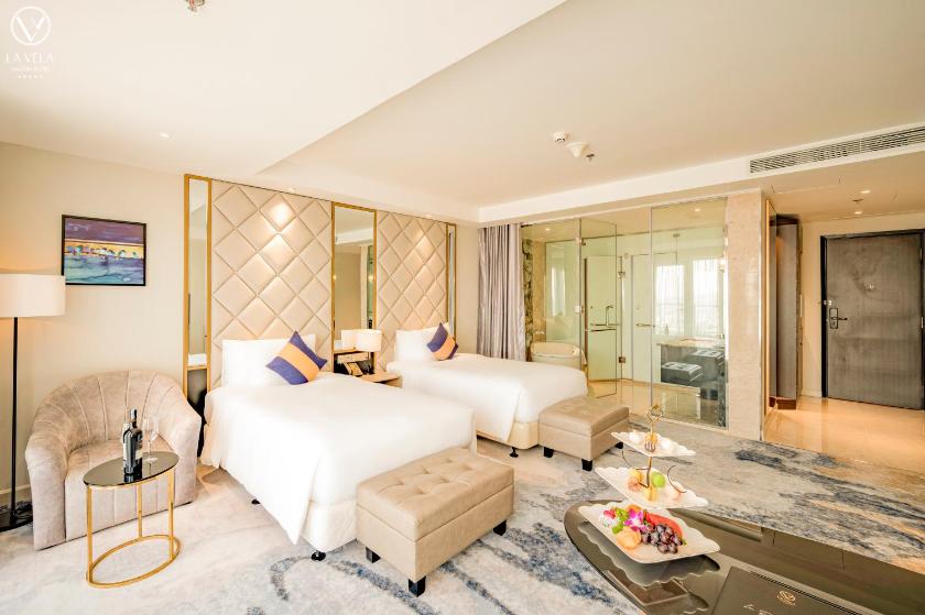 Phòng La Vela Luxury Deluxe 2 Giường Đơn 