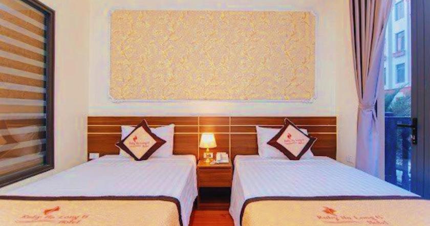 Phòng 2 giường đơn có ban công