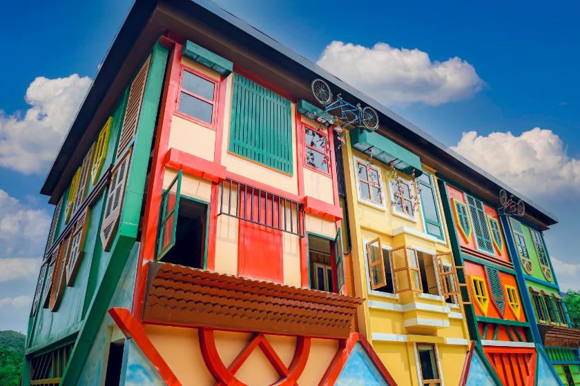 Phòng Tiêu Chuẩn 2 Giường Đơn Nhìn Ra Khu Vườn