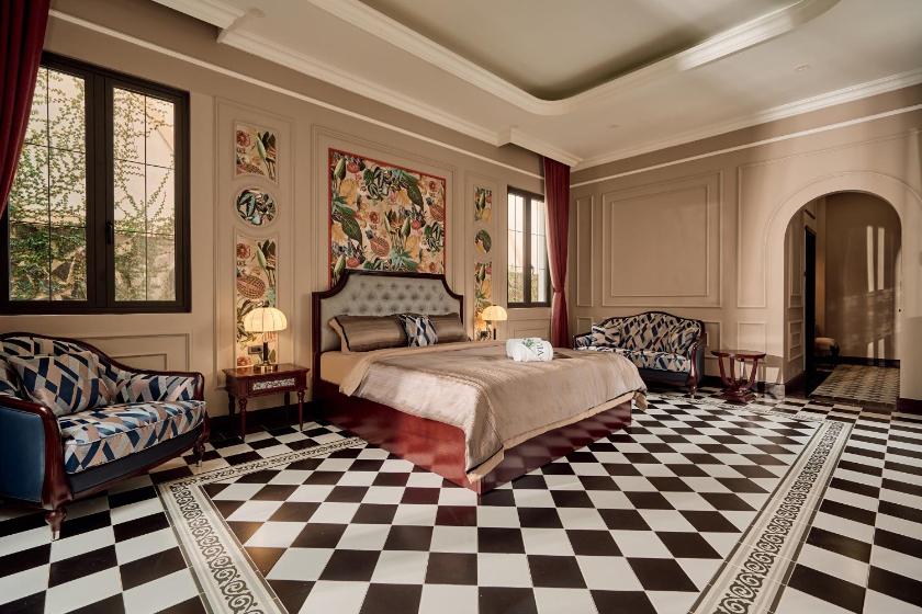 Phòng Có Giường Cỡ King Nhìn Ra Vườn