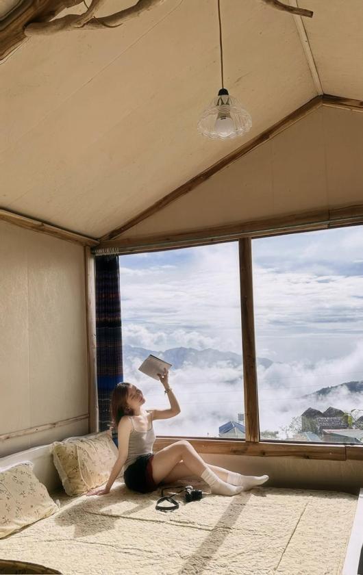 Phòng 4 người Nhìn ra cảnh Núi non