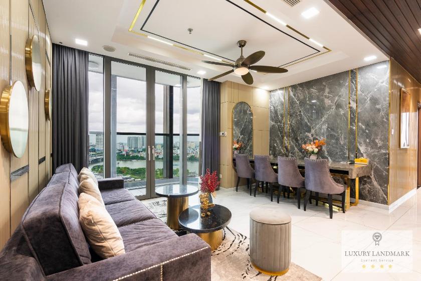 Three-Bedroom Premium Apartment with Balcony