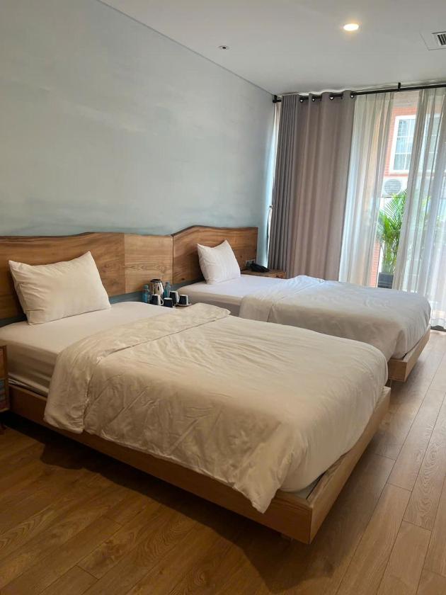 Phòng 2 giường đơn có ban công Phòng 2 giường đơn có ban công