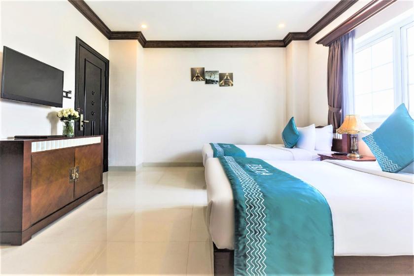 Phòng Superior 2 giường đơn nhìn ra cảnh thành phố