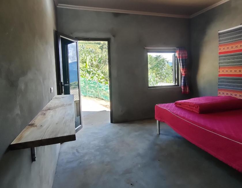 Phòng Giường Đôi Nhìn Ra Vườn