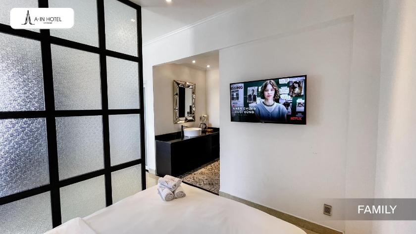 Phòng Gia Đình Có Tầm Nhìn Ra Thành Phố Và Bồn Tắm Phòng Gia Đình Có Tầm Nhìn Ra Thành Phố Và Bồn Tắm