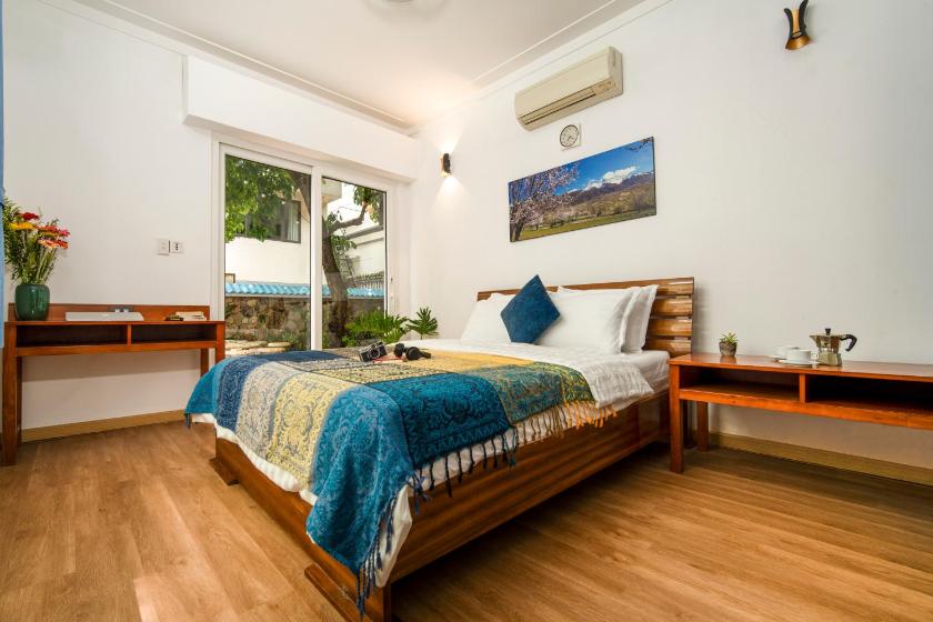 Phòng Gia đình Nhìn ra Vườn