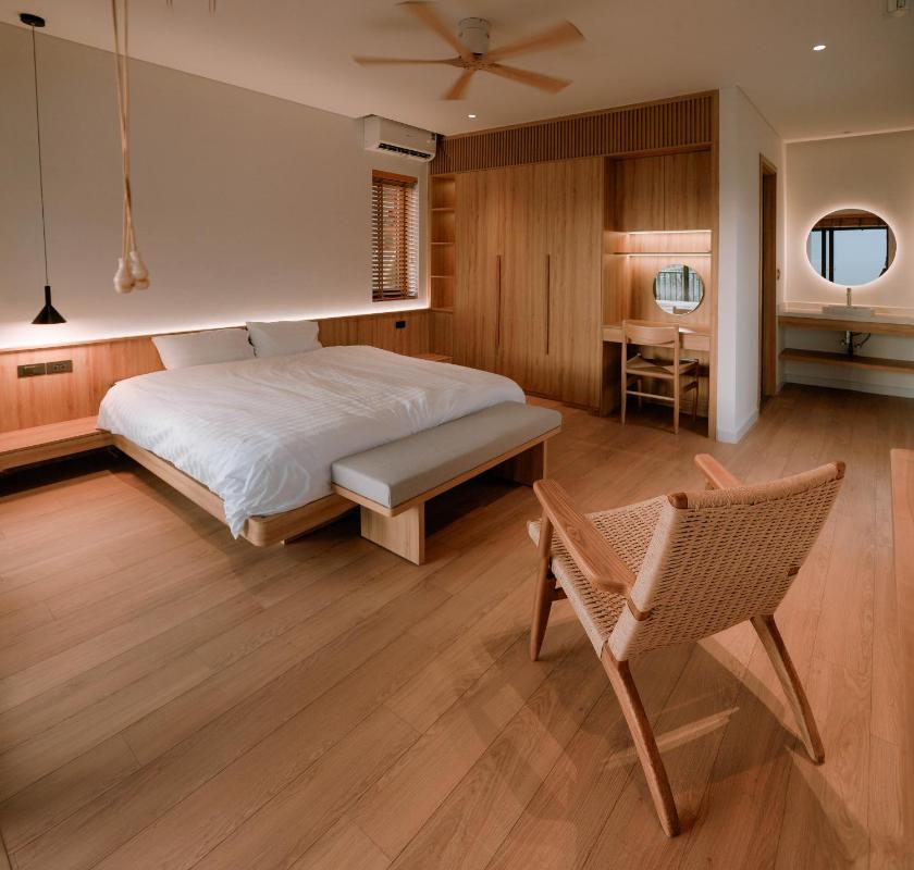 Bungalow Nhìn ra vườn