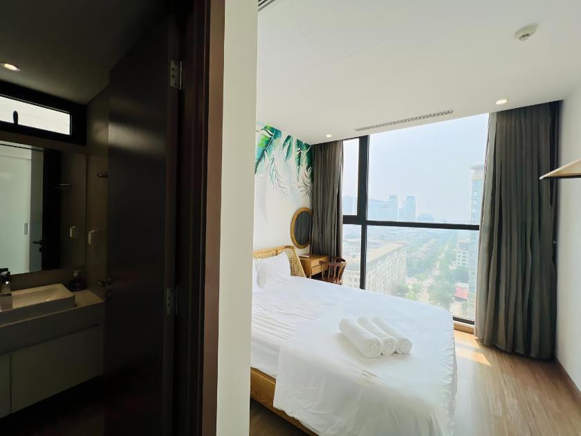 Căn hộ 2 phòng ngủ nhìn ra cảnh thành phố