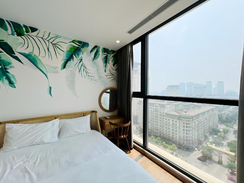Căn hộ 2 phòng ngủ nhìn ra cảnh thành phố