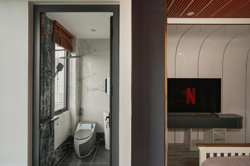 Phòng Giường Đôi Nhìn Ra Vườn