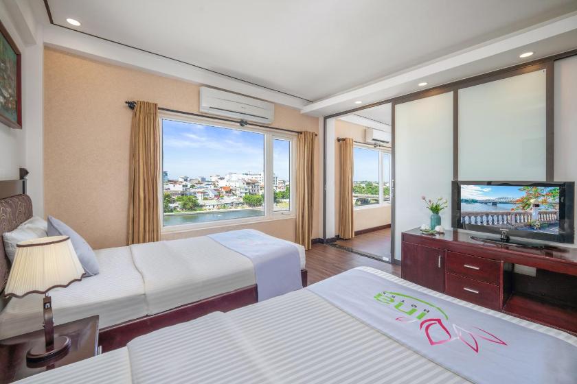 Phòng Deluxe Gia đình Nhìn ra Khu vườn