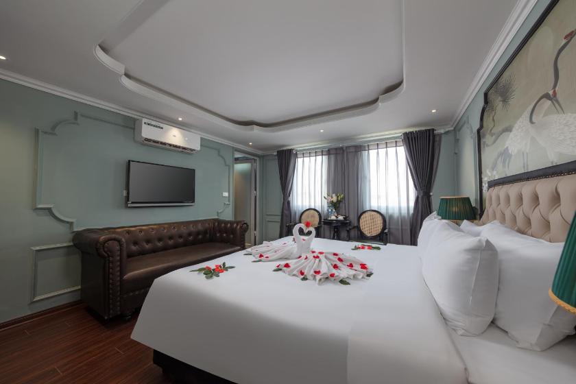 Phòng Có Giường Cỡ Queen Nhìn Ra Vườn