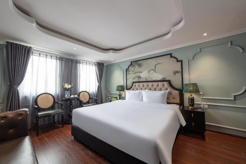 Phòng Có Giường Cỡ Queen Nhìn Ra Vườn