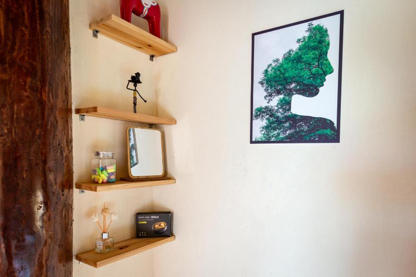 Phòng Giường Đôi Nhìn Ra Vườn