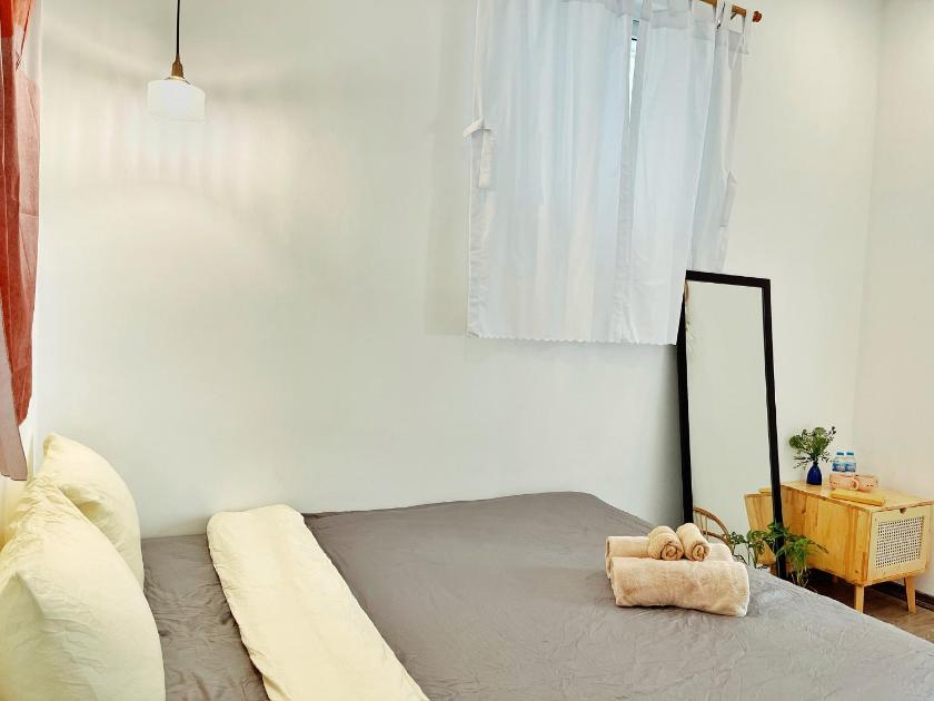 Phòng gia đình với phòng tắm riêng. Phòng gia đình với phòng tắm riêng.