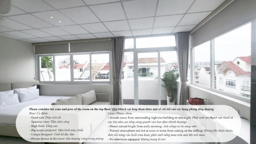 Phòng Giường Đôi Có Sân Hiên