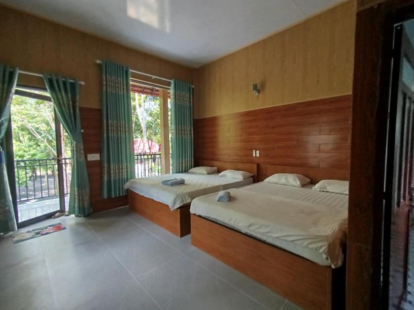 Phòng Giường Đôi/2 Giường Đơn Nhìn Ra Vườn