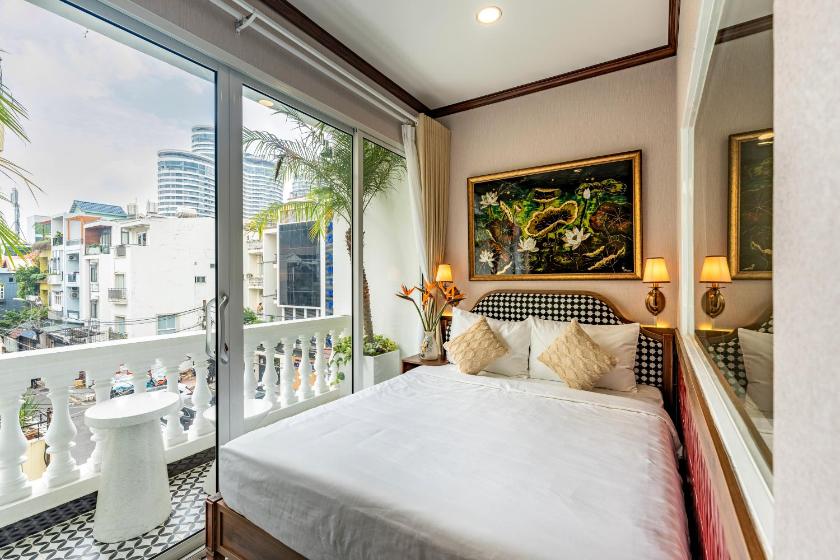 Phòng Giường Đôi Có Ban Công