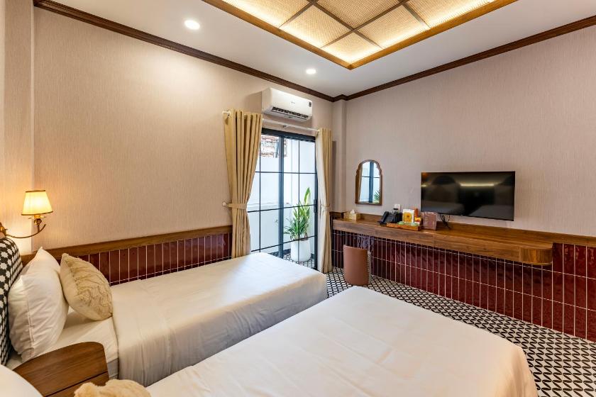 Phòng Giường Đôi/2 Giường Đơn Với Ban Công