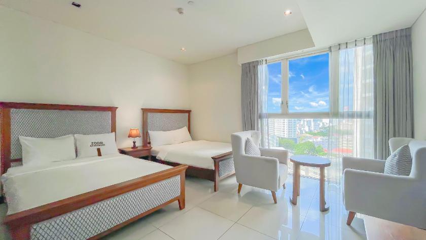 Two-Bedroom Deluxe Apartment with Ocean View