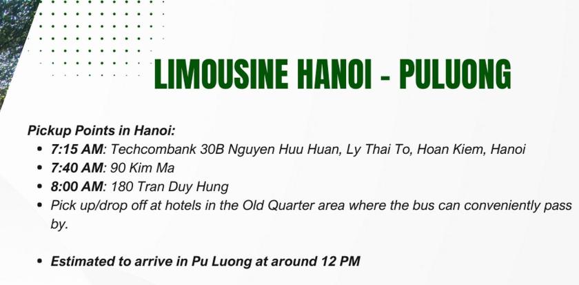 Deluxe Double Room with Garden View – Shuttle Bus from Hanoi Inclusive