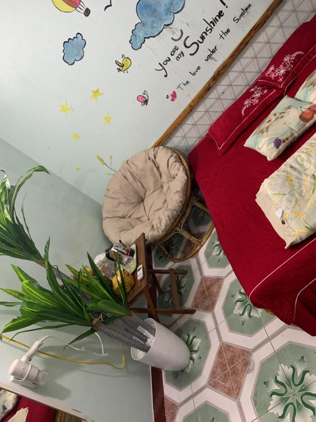 Phòng Giường Đôi Với Phòng Tắm Chung