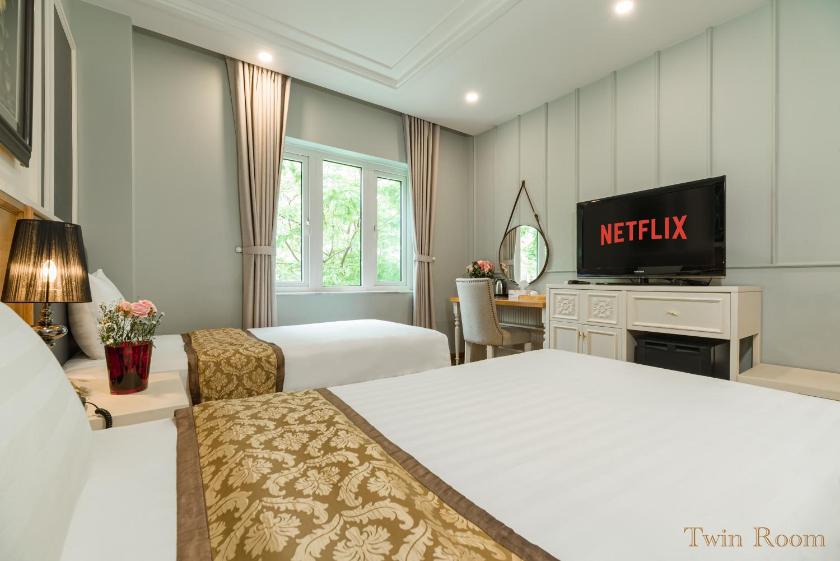 Phòng 2 Giường Đơn Có Tầm Nhìn