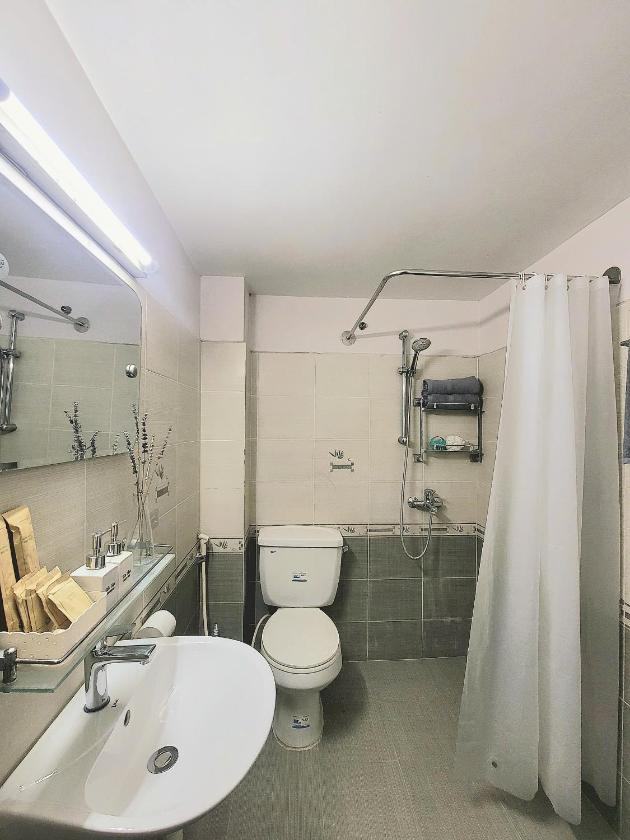 Phòng Giường Đôi Có Ban Công