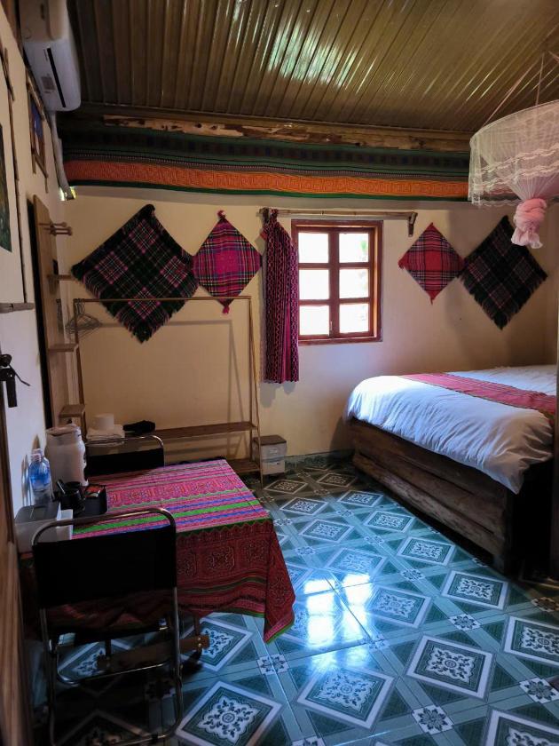 Phòng Có Giường Cỡ Queen Nhìn Ra Vườn