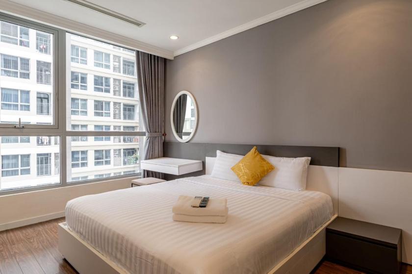 Căn hộ 2 phòng ngủ nhìn ra cảnh thành phố