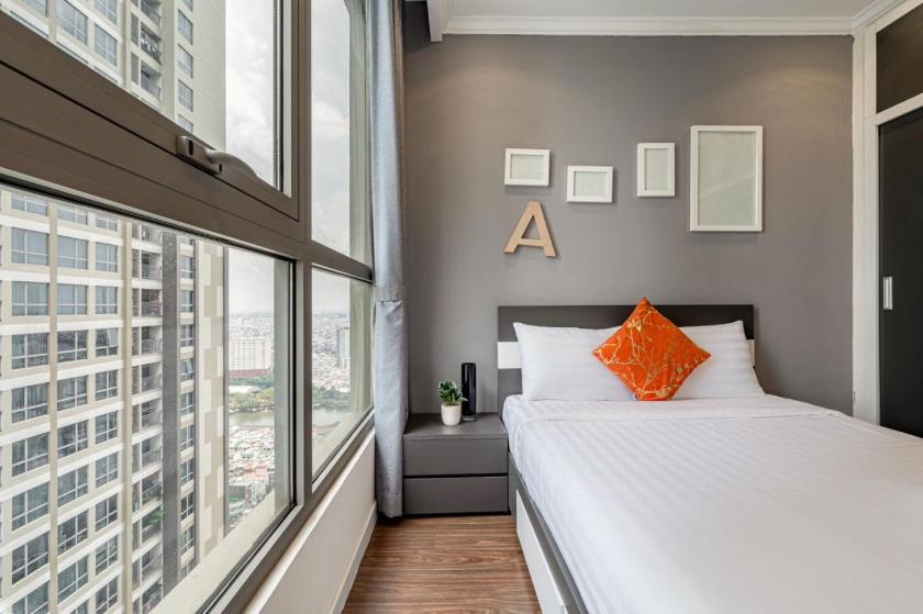 Căn hộ 2 phòng ngủ nhìn ra cảnh thành phố