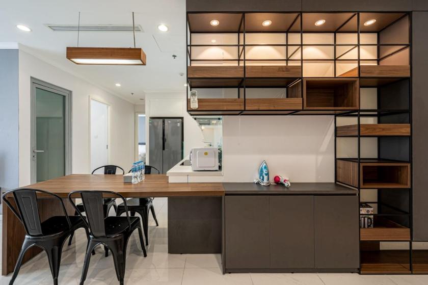 Căn hộ 2 phòng ngủ nhìn ra cảnh thành phố