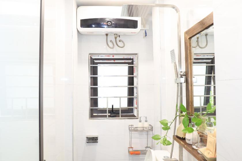 Phòng Giường Đôi Với Phòng Tắm Riêng Bên Ngoài