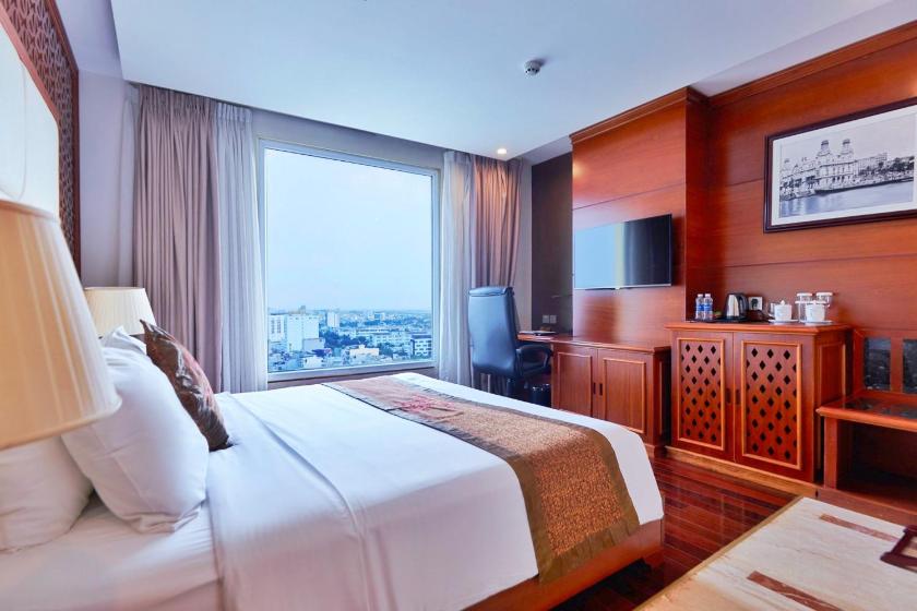 Căn hộ 2 phòng ngủ nhìn ra cảnh thành phố