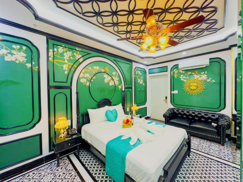 Phòng có giường cỡ King với Bồn tắm Spa