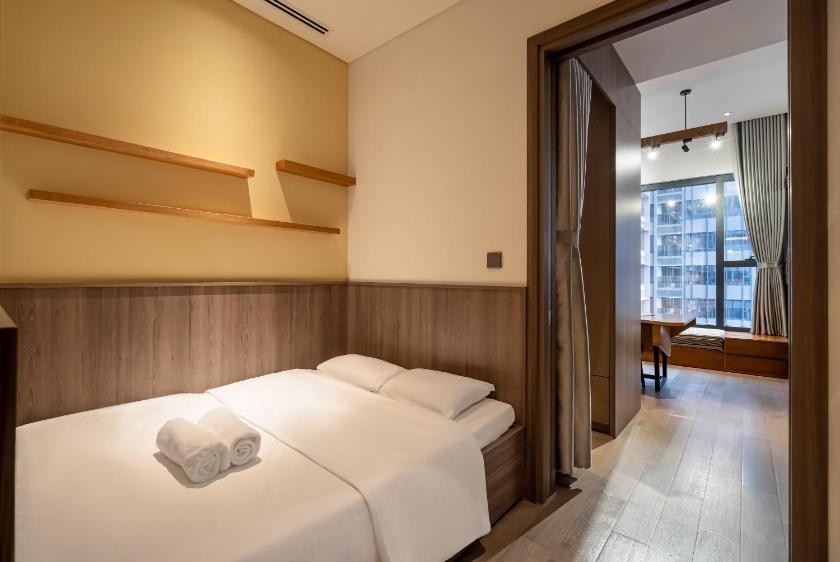 Căn hộ 1 Phòng ngủ có Ban công và Tầm nhìn ra Thành phố