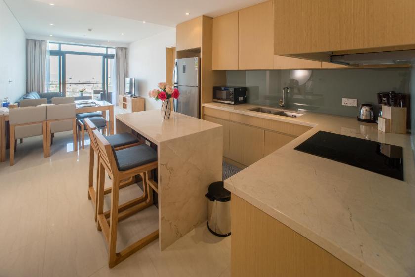 Căn Hộ 1 Phòng Ngủ Nhìn Ra Hồ Bơi