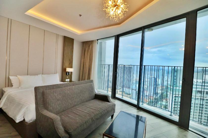 Studio nhìn ra quang cảnh đại dương