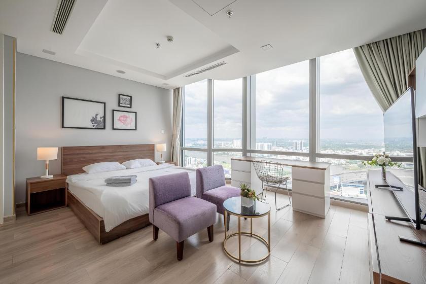 Căn hộ 4 phòng ngủ có Ban công 