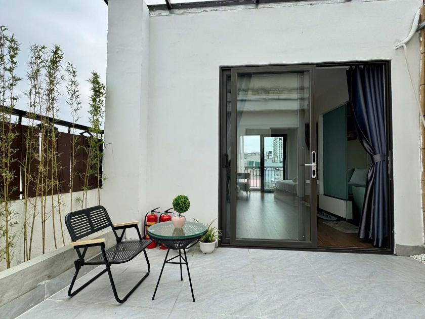 Phòng Có Giường Cỡ Queen Với Ban Công