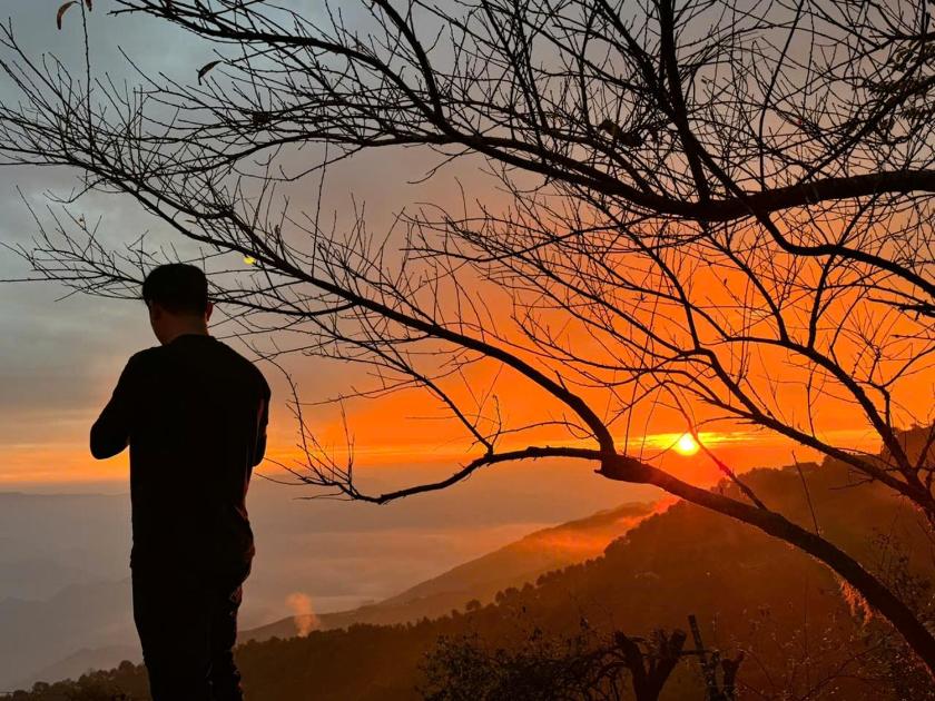 Phòng 2 Giường Đơn Nhìn Ra Núi